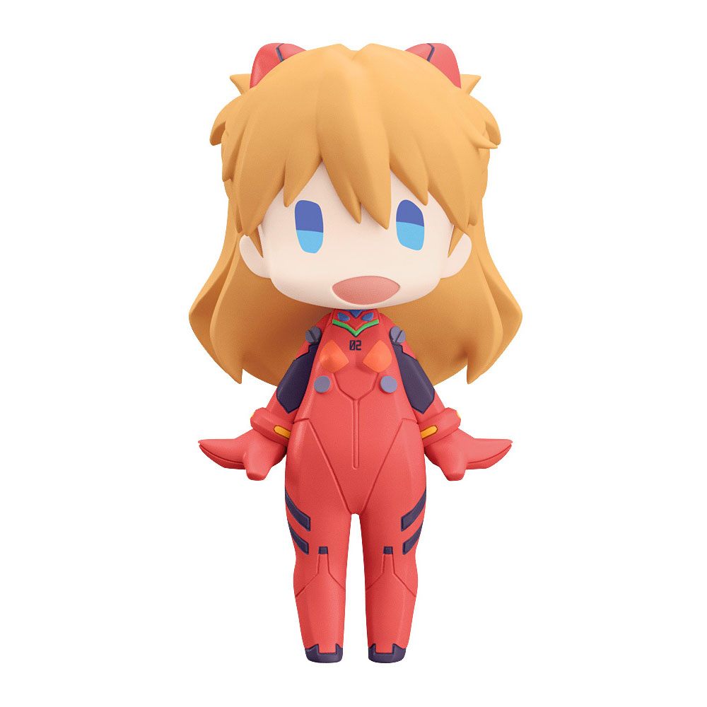 Good Smile Company Asuka Shikinami Langley Rebuild of Evangelion HELLO GOOD SMILE Action Figure 10 cm