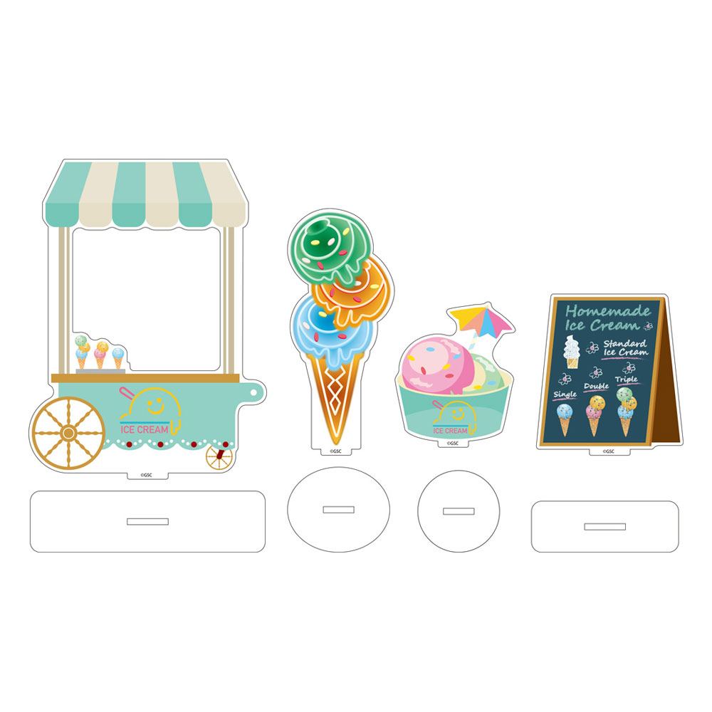 Good Smile Company Ice Cream Parlor Nendoroid More Acrylic Stand Decorations