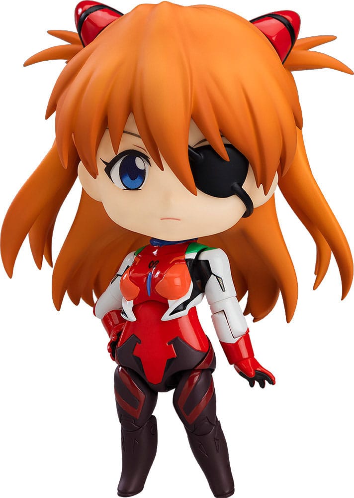 Rebuild of Evangelion Asuka Shikinami Langley Plugsuit Ver Nendoroid Action Figure 10 cm