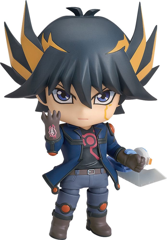 Yu Gi Oh Duel Monsters GX Yusei Fudo Nendoroid Action Figure 10 cm