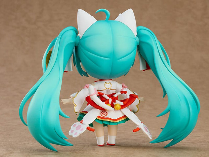 Character Vocal Series 01 Hatsune Miku Maneki Miku Ver Nendoroid Action Figure 10 cm