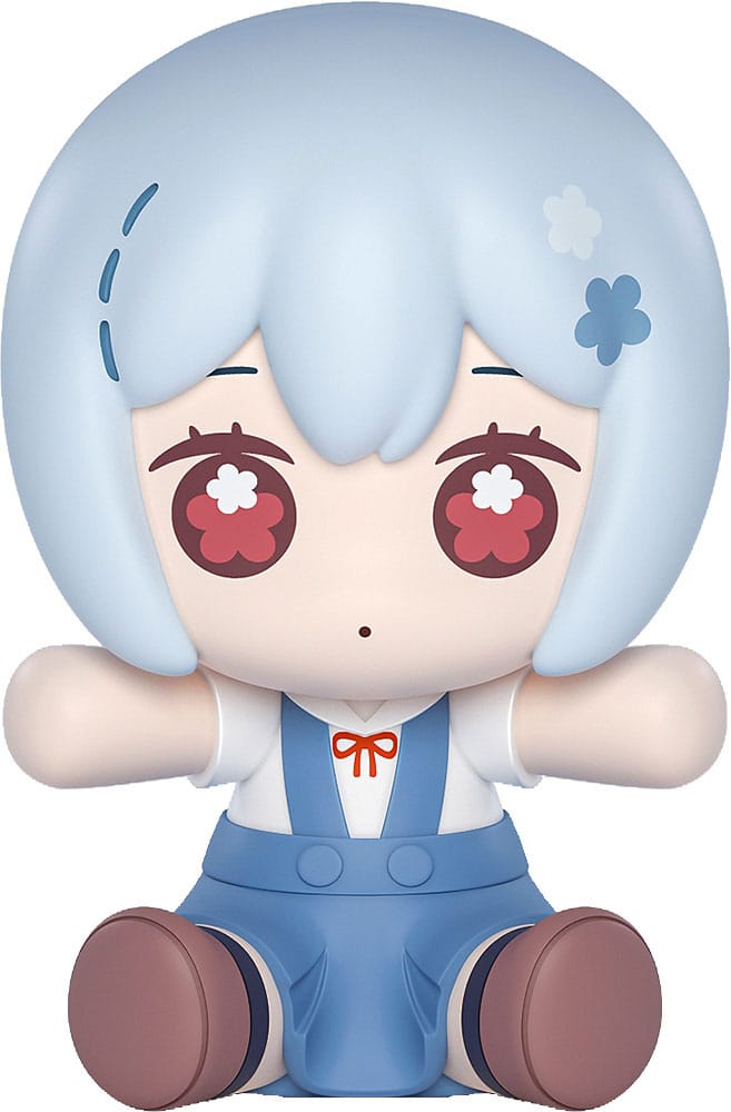Good Smile Company Rei Ayanami Rebuild of Evangelion School Uniform Ver Huggy Good Smile Chibi Figure 6 cm