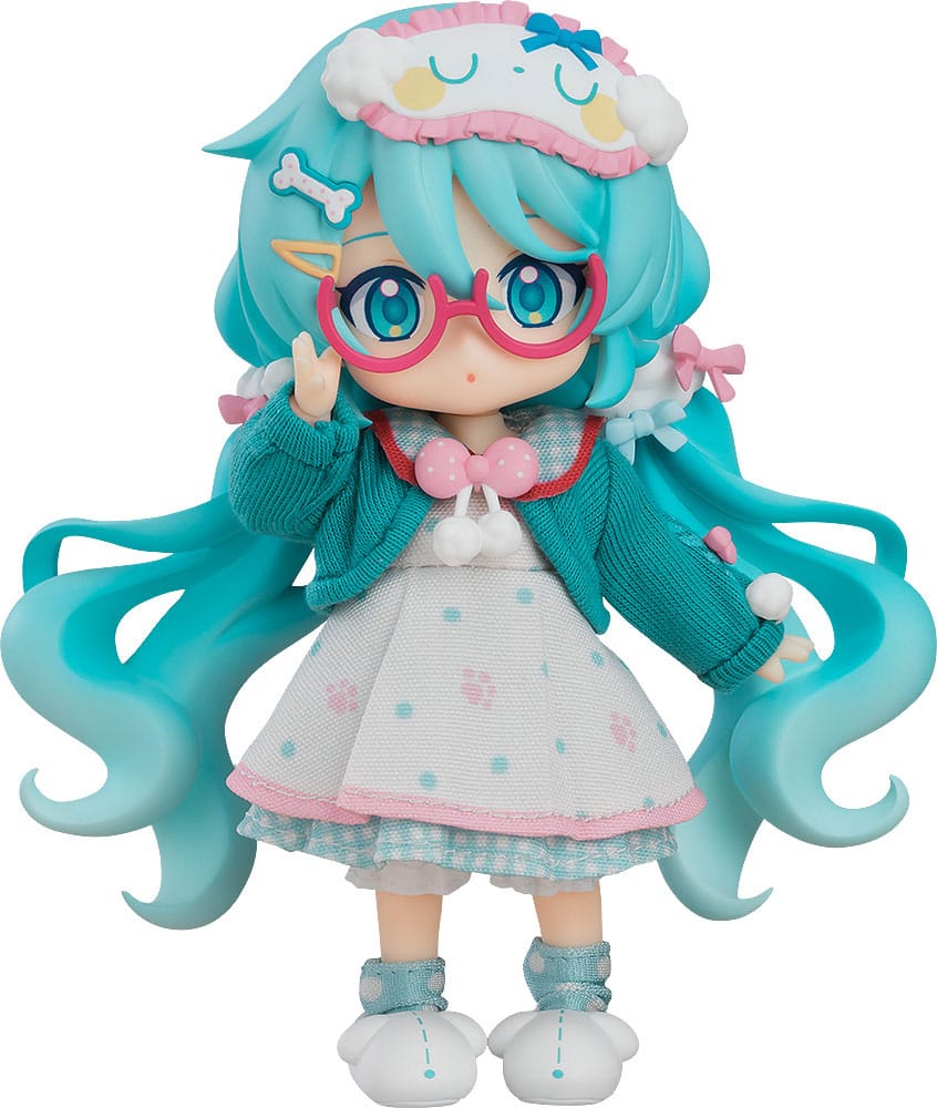 Good Smile Company Hatsune Miku Character Vocal Series 01 Nendoroid Doll Figure Loungewear Outfit Version 10 cm