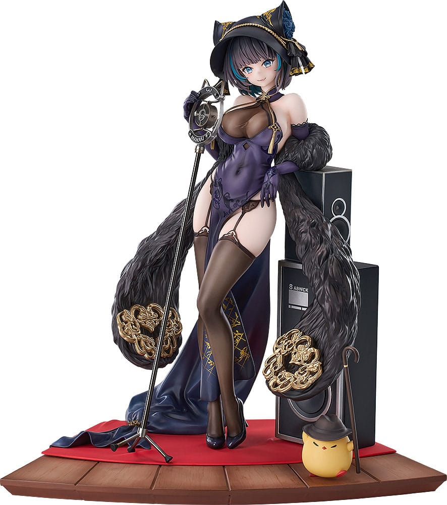Unknown Brand Cheshire Cait Sith Crooner Ver Azur Lane Statue 24 cm