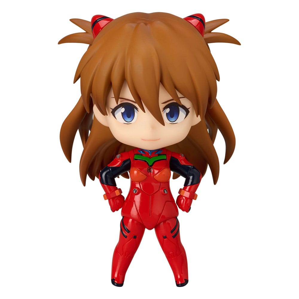 Good Smile Company Asuka Shikinami Langley Neon Genesis Evangelion 2 0 Nendoroid Figure Plugsuit 10 cm