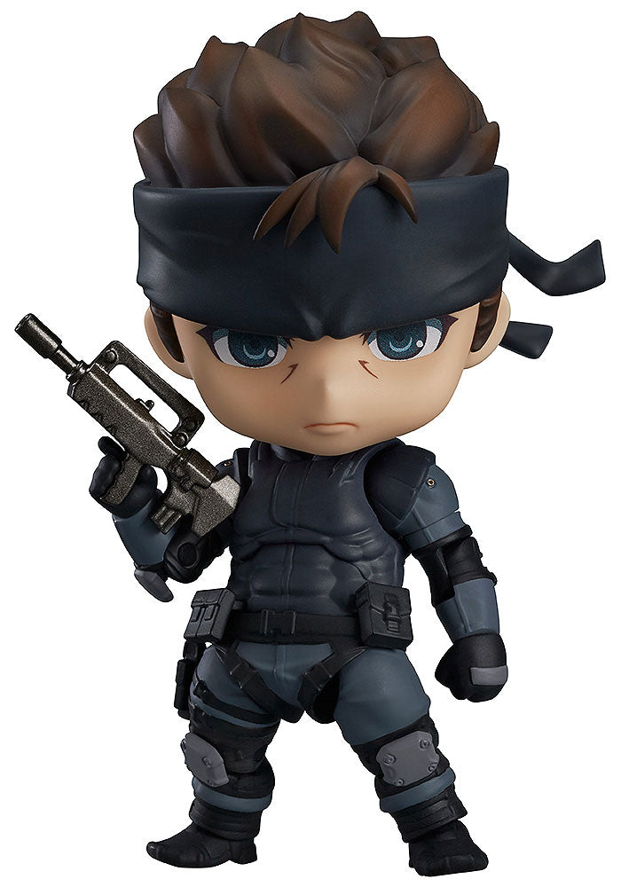 Nendoroid Solid Snake Metal Gear Solid Action Figure Re Run 10 cm