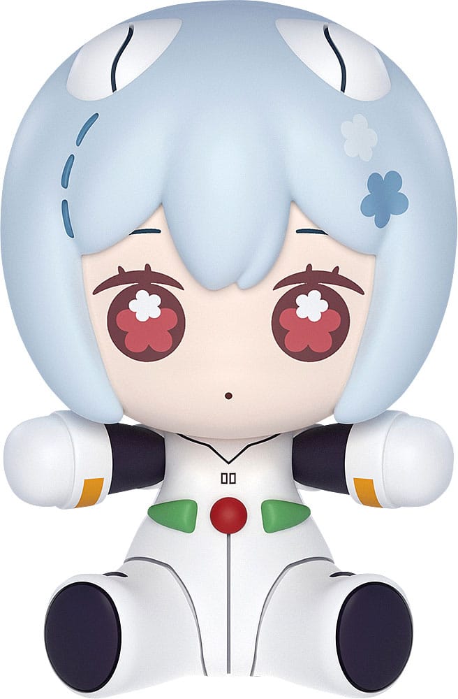 Neon Genesis Evangelion Rei Ayanami Plugsuit Ver Huggy Good Smile Chibi Figure 7 cm