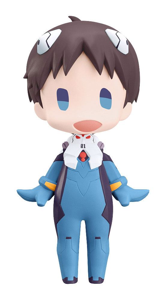 Rebuild of Evangelion Shinji Ikari HELLO GOOD SMILE Action Figure 10 cm