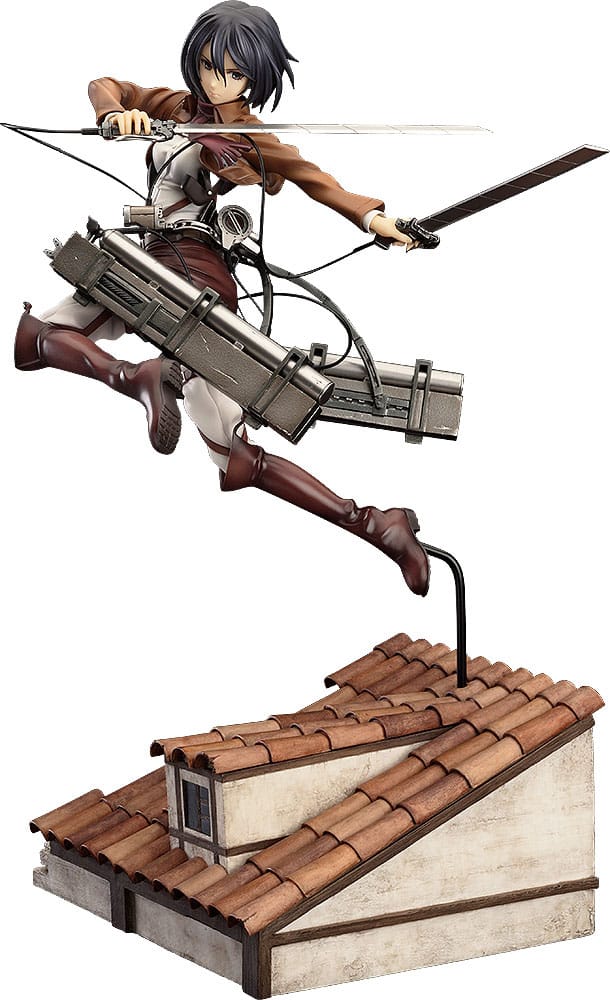 Attack on Titan Mikasa Ackerman Anime PVC Statue 1 8 DX Ver 17 cm Re Run