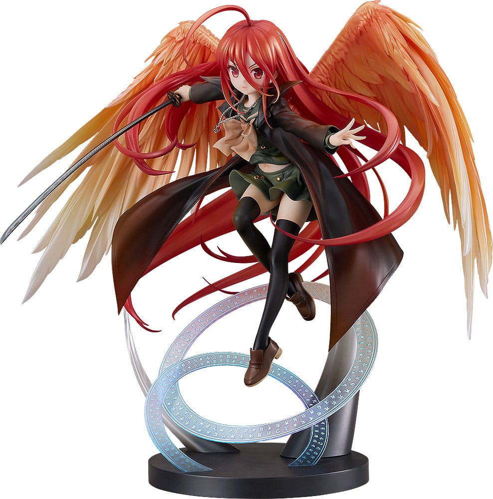 Shakugan no Shana The Flame Haired Burning Eyed Hunter Shana PVC Statue 1 7 Scale 25 cm