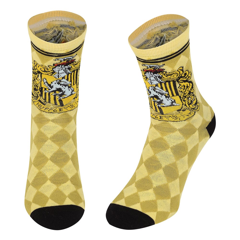 Harry Potter Hufflepuff Socks Size L-XL