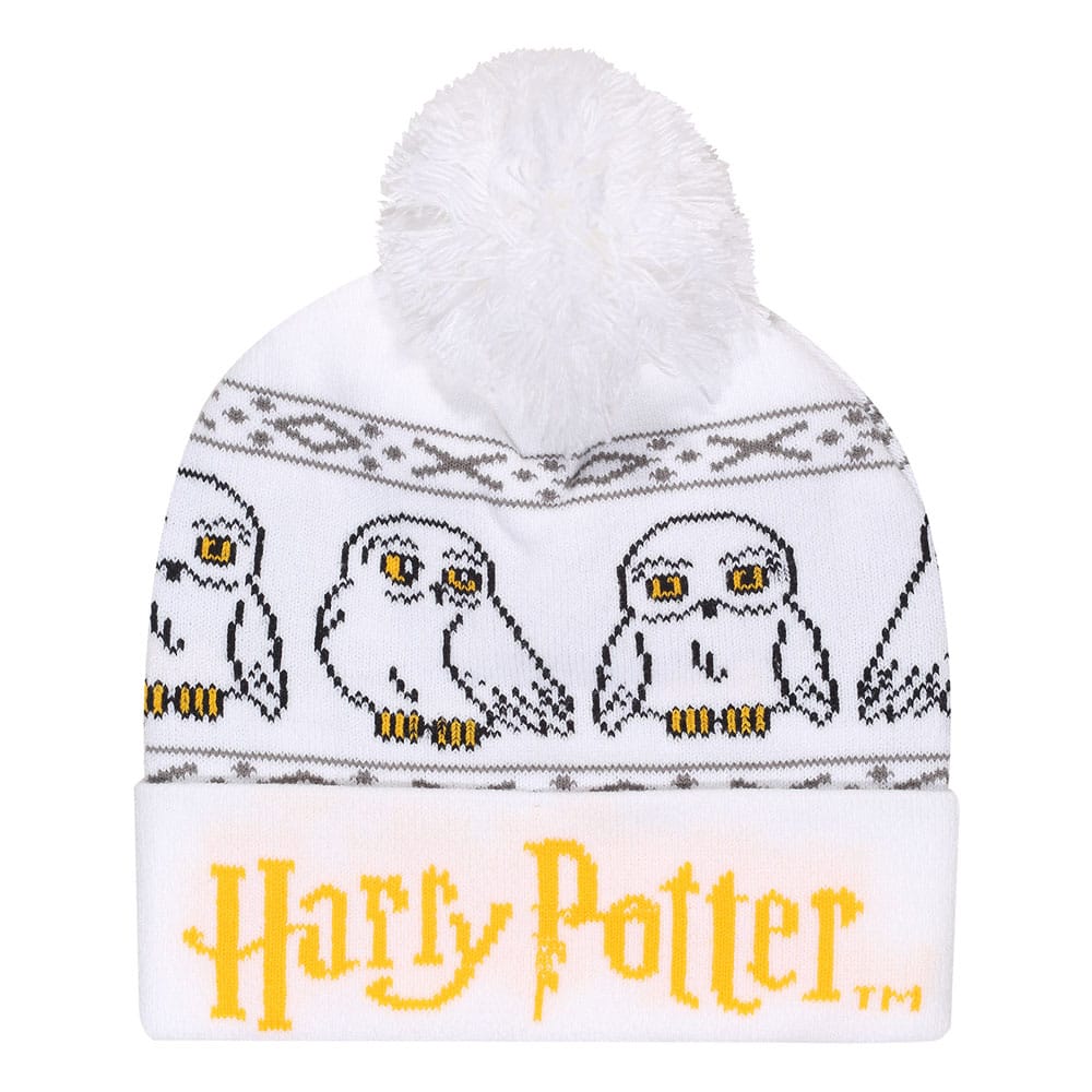 Harry Potter Hedwig Snow Pom Pom Beanie