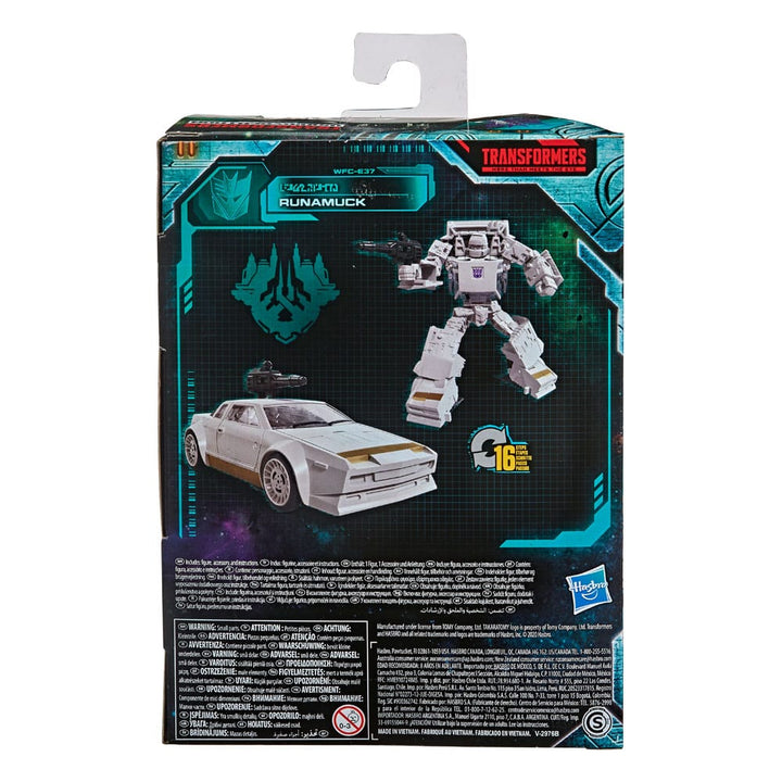 Transformers Generations War for Cybertron Earthrise Runamuck 5.5" Deluxe Class Action Figure