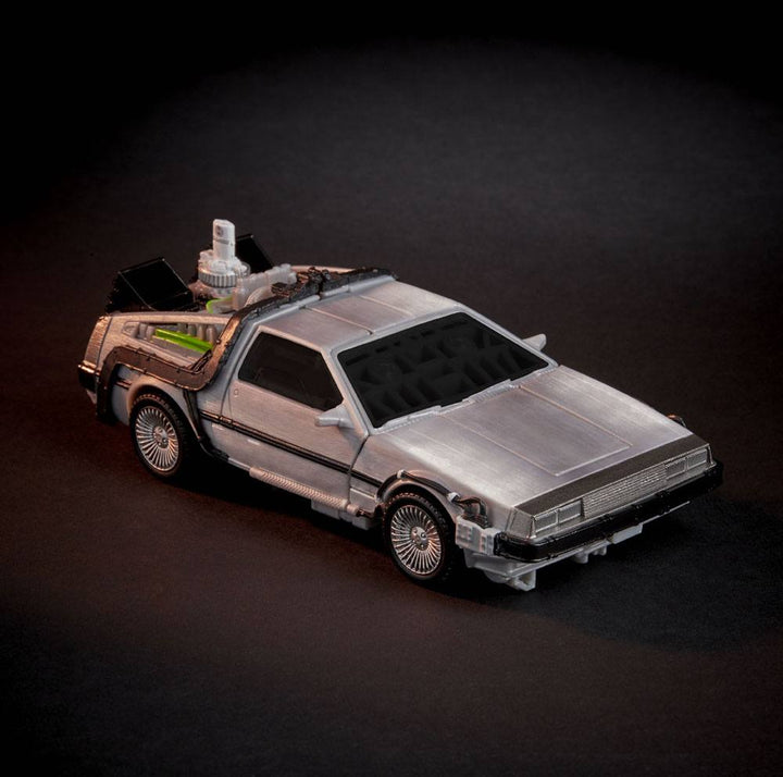 Transformers x Back to the Future Delorian 5.5" Action Figure