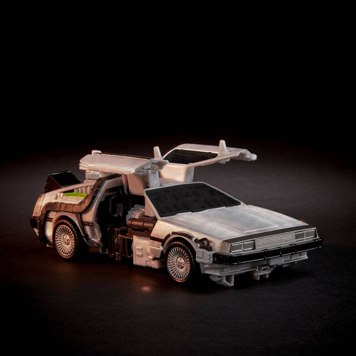 Transformers x Back to the Future Delorian 5.5" Action Figure