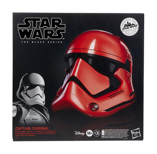Star Wars The Black Series Galaxy’s Edge Captain Cardinal Electronic Helmet