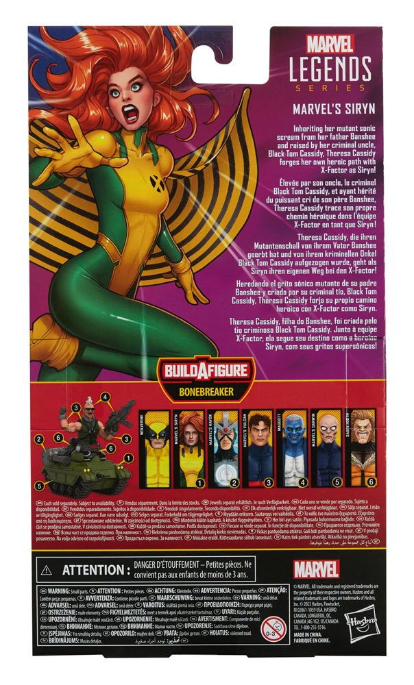 Marvel Legends Series Marvel’s Siryn 6" Action Figure