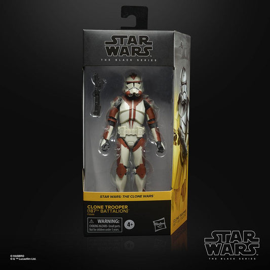 Hasbro Star Wars The Black Series Clone Trooper (187th Battalion) 6 Inch Action Figure
