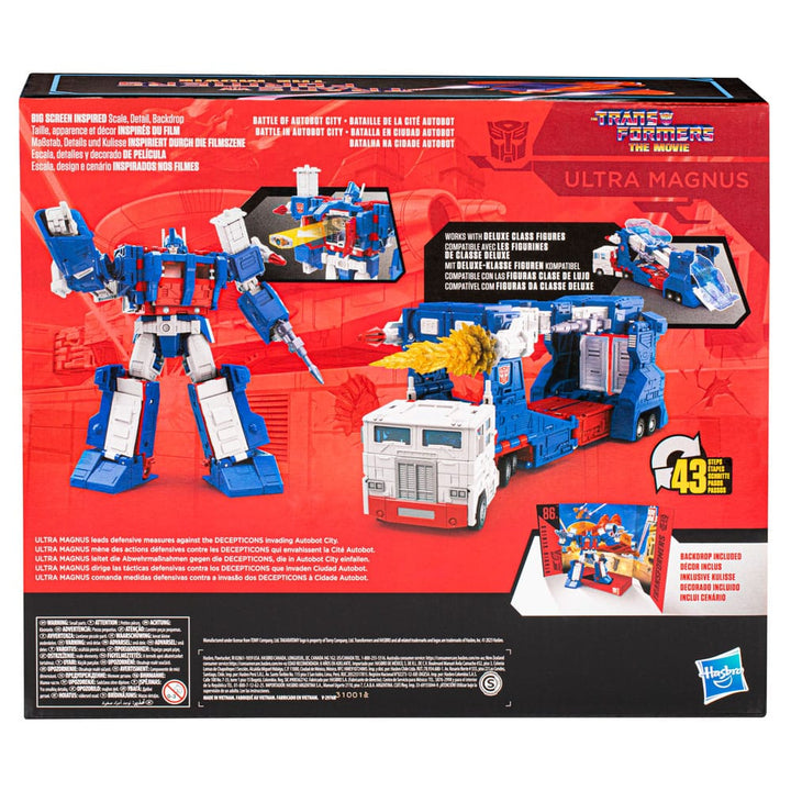 Generations Studio Series Transformers The Movie Commander Class Ultra Magnus 1/28 Scale Action Figure