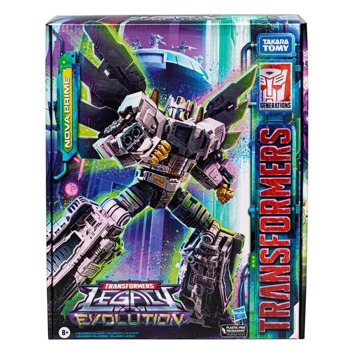 Transformers Generations Legacy Evolution Nova Prime 7" Leader Class Action Figure