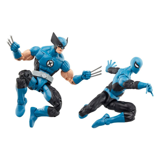 Marvel Legends Fantastic Four Wolverine and Spider-Man Action Figures