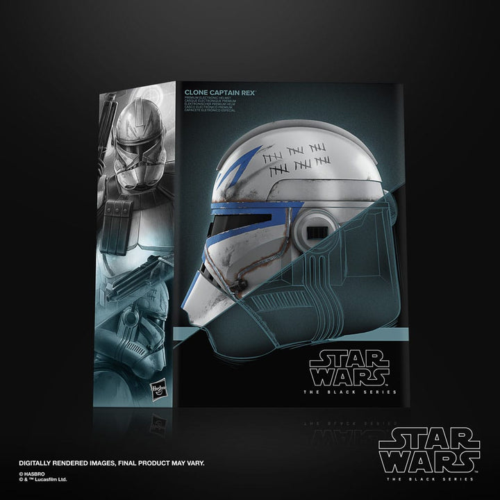 Star Wars Clone Captain Rex The Black Series Ahsoka Electronic Helmet