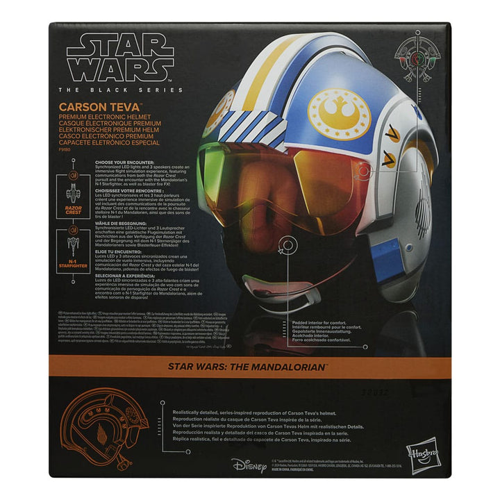 Star Wars The Black Series Carson Teva Electronic Helmet