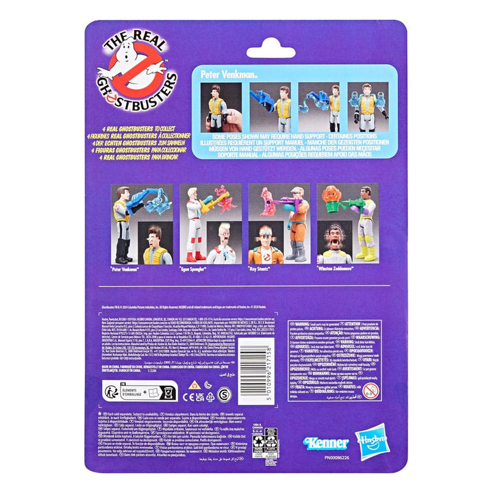 The Real Ghostbusters Fright Feature Peter Venkman with Gruesome Twosome Ghost Action Figure