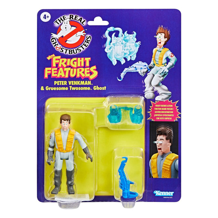 The Real Ghostbusters Fright Feature Peter Venkman with Gruesome Twosome Ghost Action Figure