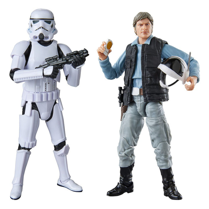 Star Wars Black Series Episode IV Rebel Trooper and Stormtrooper 6" Scale Action Figure (2-Pack)