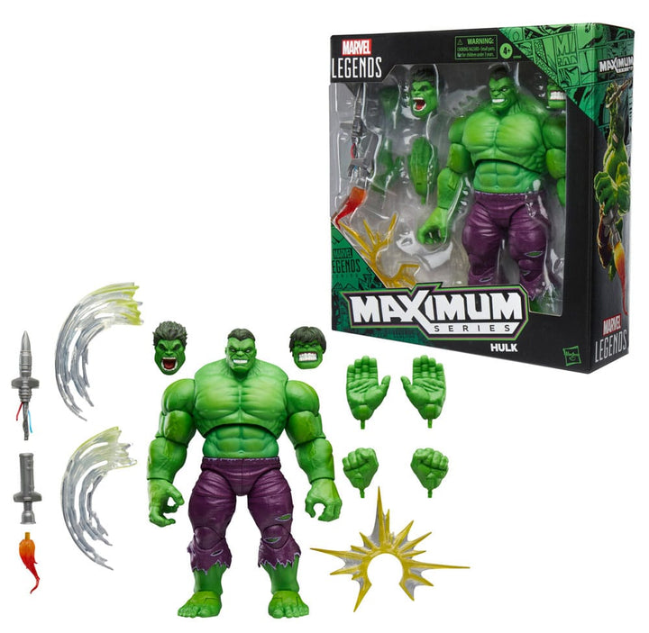 Marvel Legends Maximum Series Hulk 8.5" Scale Action Figure