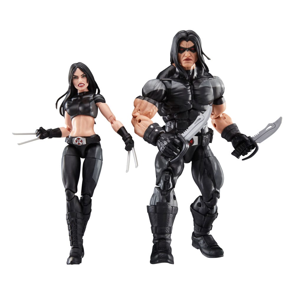 Marvel X 23 Warpath X Force Legends Action Figure 2 Pack 15 cm