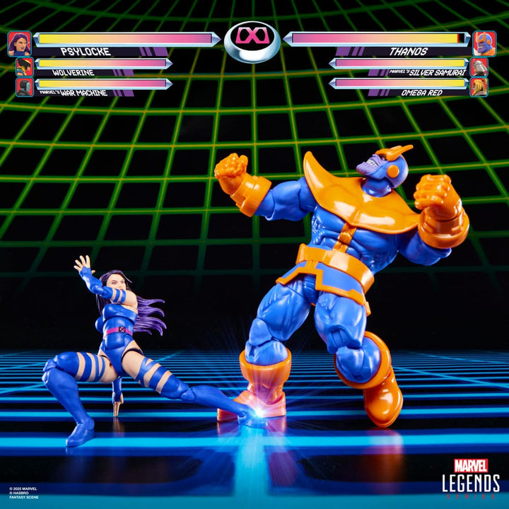 Marvel Legends Series Gamerverse Psylocke vs. Thanos 2-Pack Action Figures