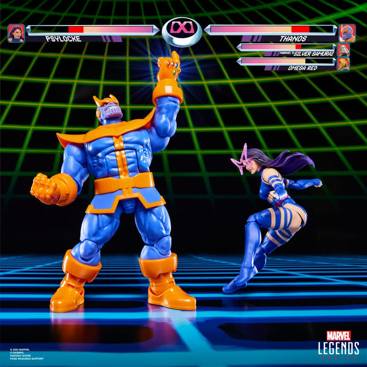 Marvel Legends Series Gamerverse Psylocke vs. Thanos 2-Pack Action Figures