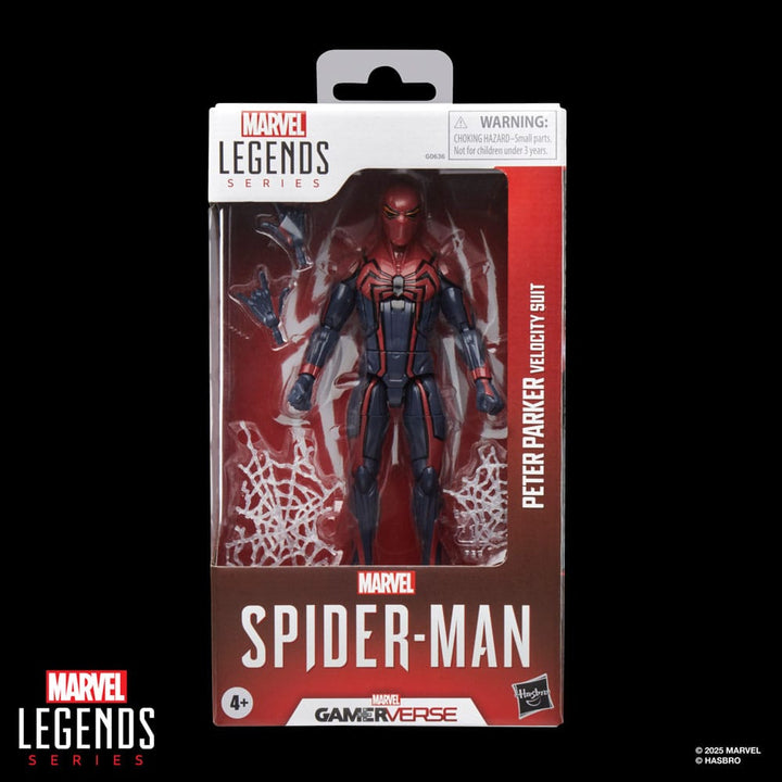 Marvel Legends Series Gamerverse Velocity Suit Peter Parker 6" Action Figure