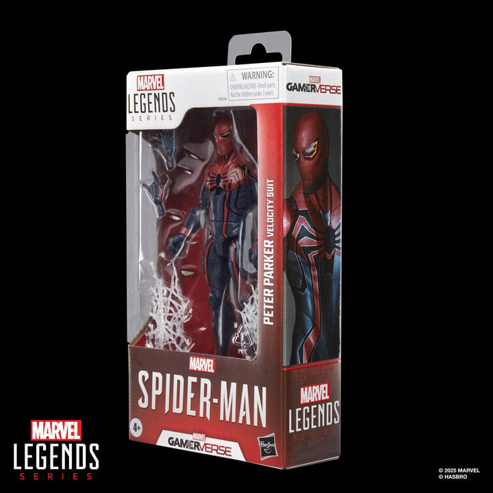 Marvel Legends Series Gamerverse Velocity Suit Peter Parker 6" Action Figure