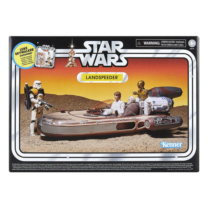 Star Wars Luke Skywalker Star Wars Episode IV Vintage Collection Landspeeder Vehicle with Figure Tatooine