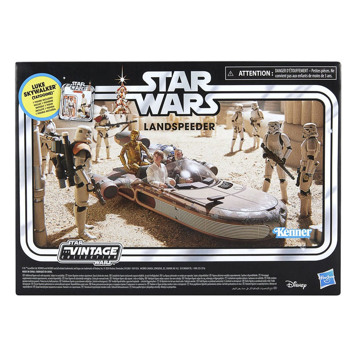 Star Wars Luke Skywalker Star Wars Episode IV Vintage Collection Landspeeder Vehicle with Figure Tatooine