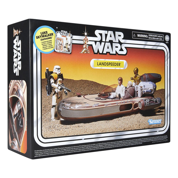 Star Wars Luke Skywalker Star Wars Episode IV Vintage Collection Landspeeder Vehicle with Figure Tatooine