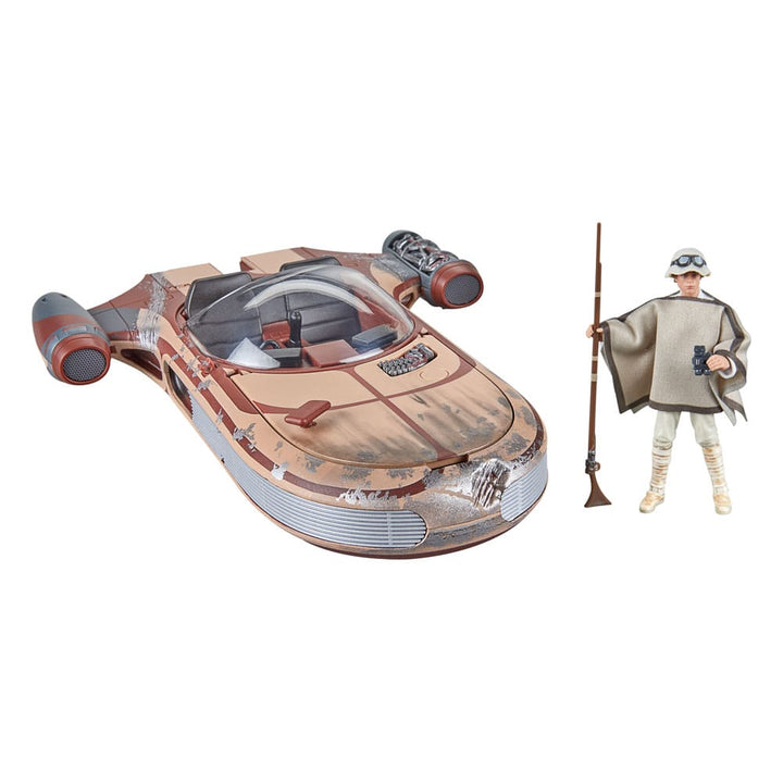 Star Wars Luke Skywalker Star Wars Episode IV Vintage Collection Landspeeder Vehicle with Figure Tatooine