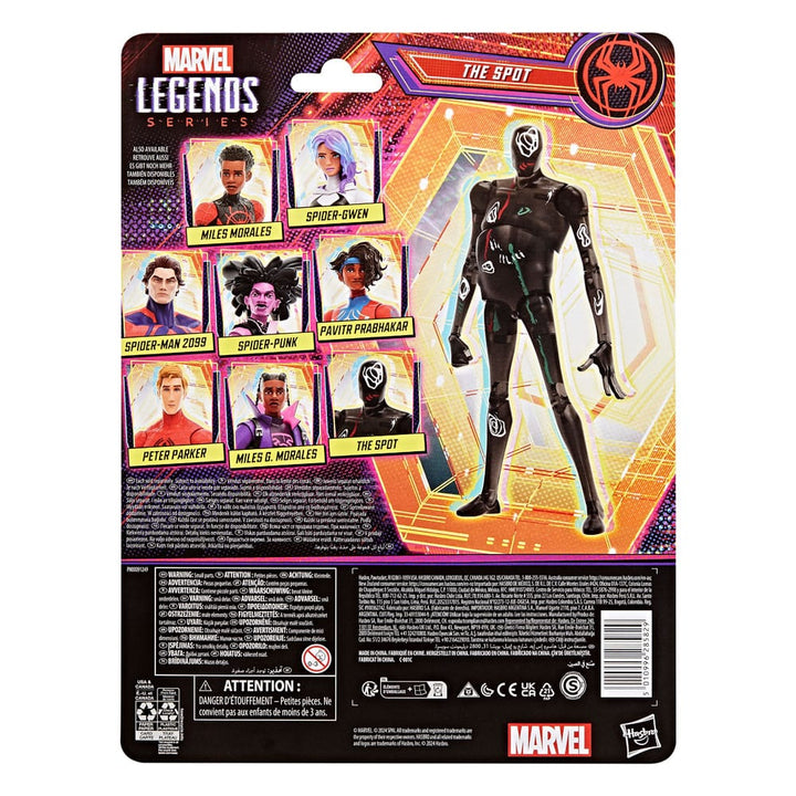 Marvel Legends Spider-Man Across the Spider Verse The Spot 6" Scale Action Figure