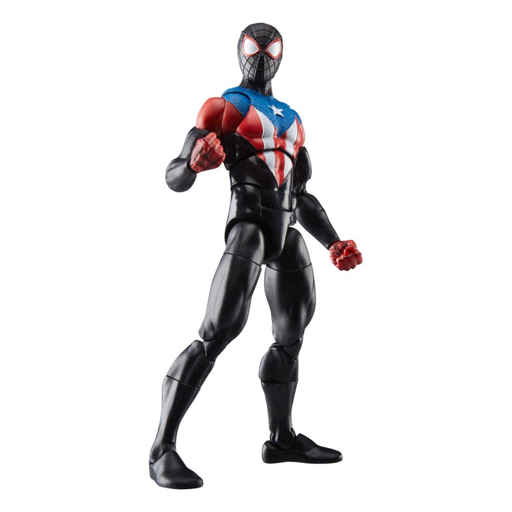 Marvel Miles Morales Spider Man 2 Boricua Suit Gamerverse Legends Action Figure 15 cm