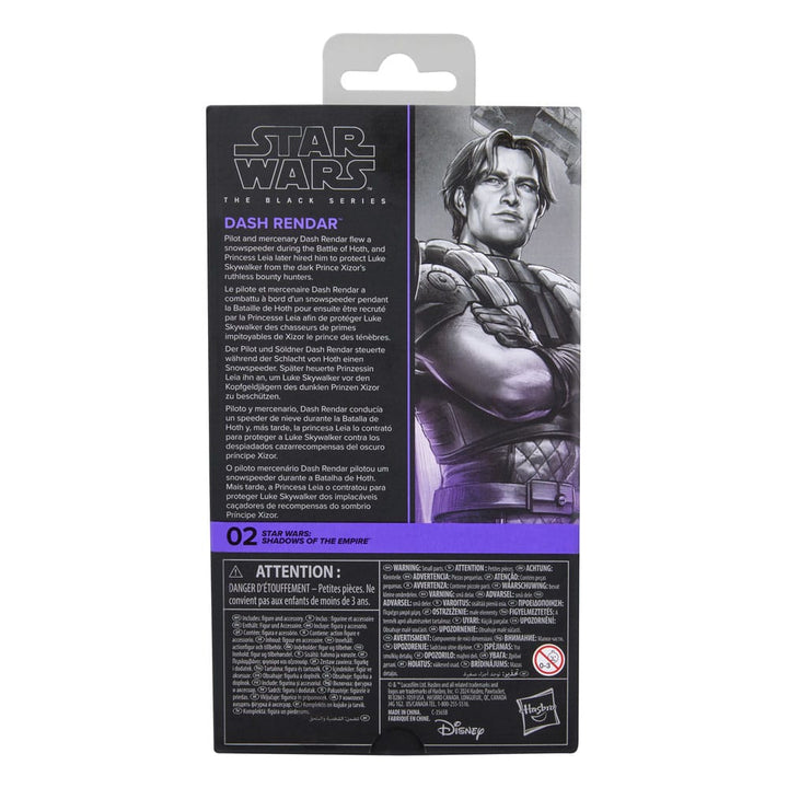 Star Wars Shadows of the Empire Dash Rendar Black Series Action Figure 15 cm