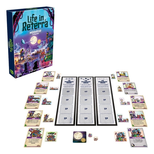 Life in Reterra Board Game Expansion TMoonrise *English Version*, alternate view