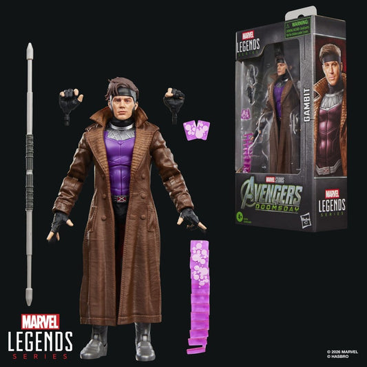 Gambit Marvel Legends Avengers Doomsday 6 Inch Action Figure (Case of 6) alternate view 2