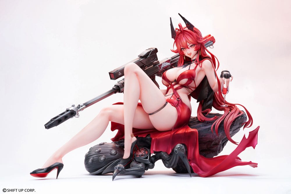 Goddess of Victory Nikke Red Hood Nonsense Red PVC Statue Deluxe Edition 14 Scale 28 cm