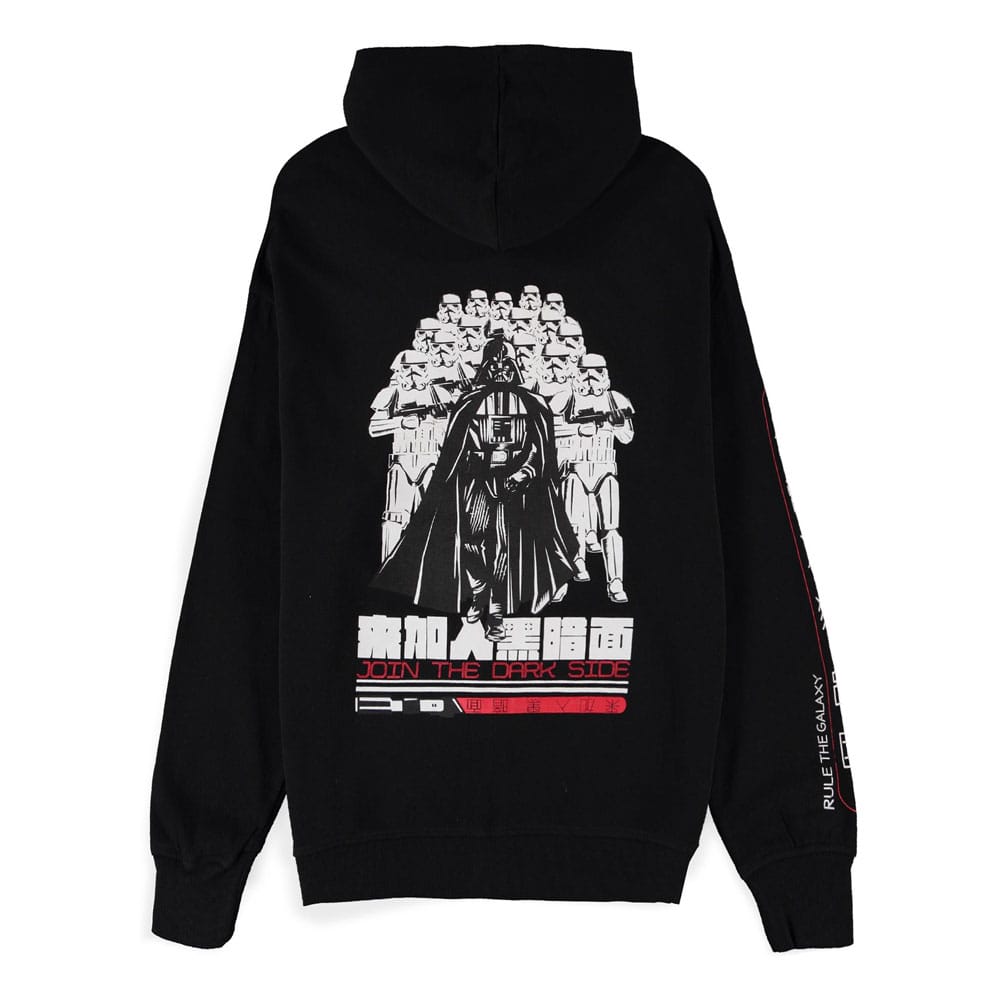 Star Wars Darth Vader Zipper Hoodie Size M