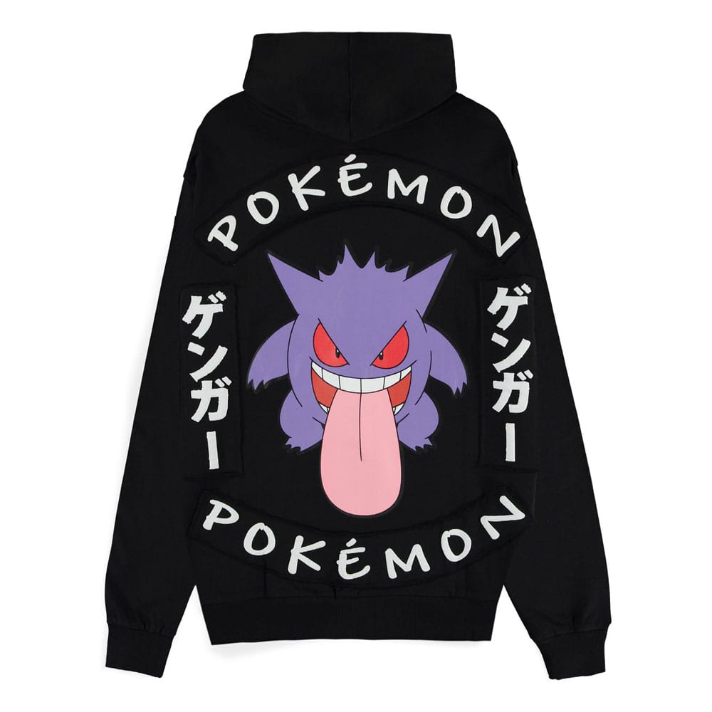 Pokemon Gengar Locked Up Zipper Hoodie