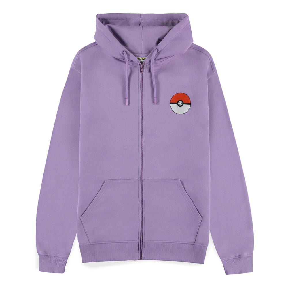 Pokemon Gengar Zipper Hoodie Sweater Size XL