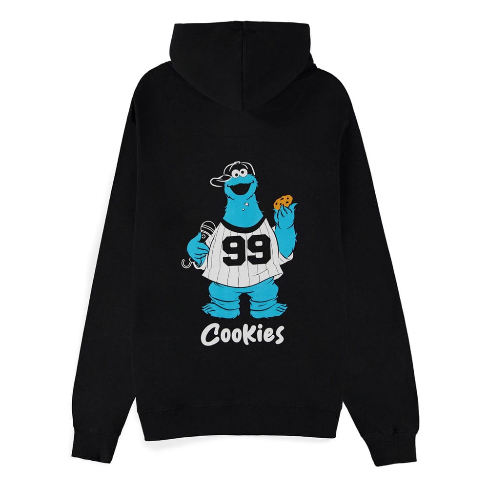 Sesame Street Cookie Monster 99 Cookies XL Zipper Hoodie